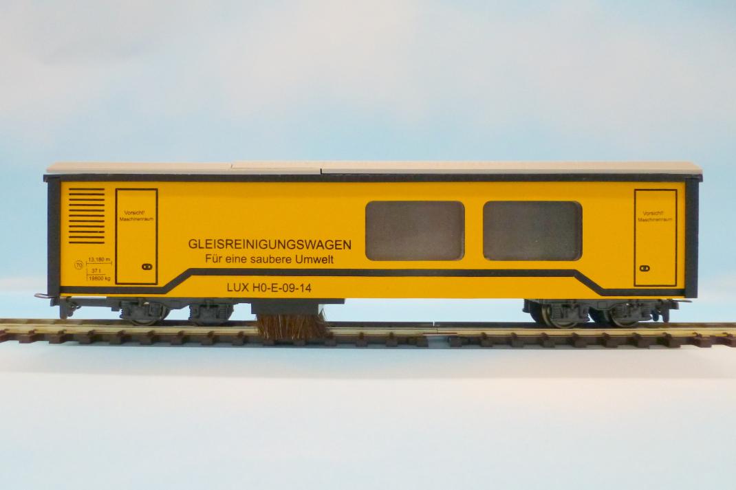 Gleisstaubsaugerwagen